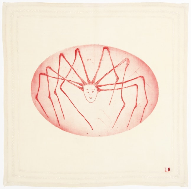 Spider Woman, 2004

drypoint on hemmed cloth, edition of 5 + 2 AP + 2 PP

13 1/2 x 13 1/4 in. / 34.3 x 33.7 cm

Sold