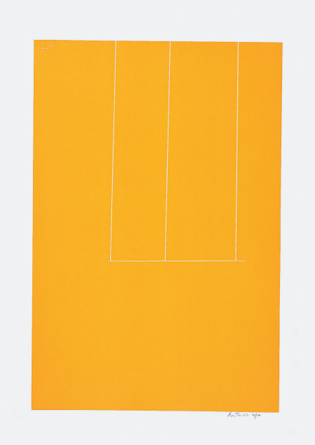 London Series I: Untitled (Orange), 1971

screenprint on J.B. Green mould-made Double Elephant paper, edition of 150

41 x 28 1/4 in. / 104.1 x 71.8 cm
