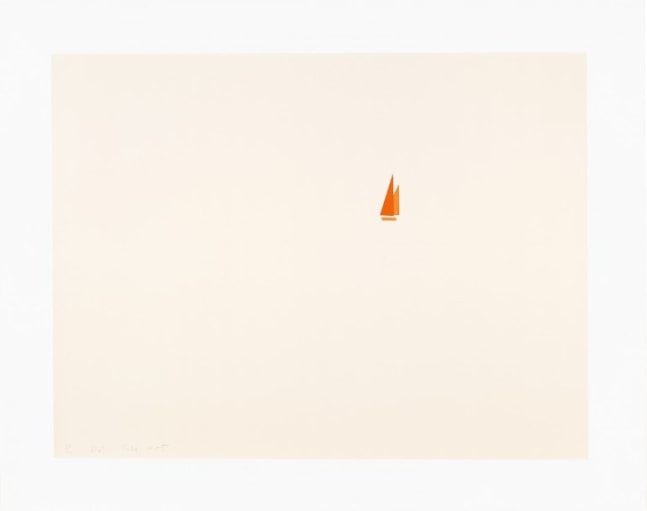 Red Sails, 1973

silkscreen in three colors, edition of 60

23 x 29 in. / 58.4 x 24 cm