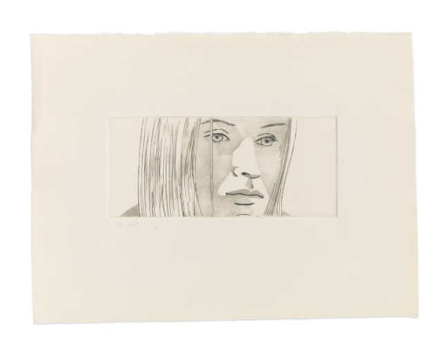 June Ekman&amp;rsquo;s Class: Kasha,&amp;nbsp;1972

aquatint, edition of 50

11 1/8 x 15 in. / 28.3 x 38.1 cm