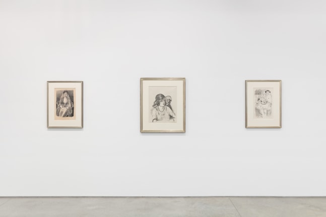 Installation image of Matisse: Portraits. Photography by Pierre Le Hors.&amp;nbsp;