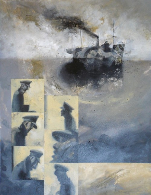 Black Dog: The Dreams of Paul Nash, Page #49, 2016
Mixed media on paper
30 1/3 x 22 inches

$6,400 - Sold
