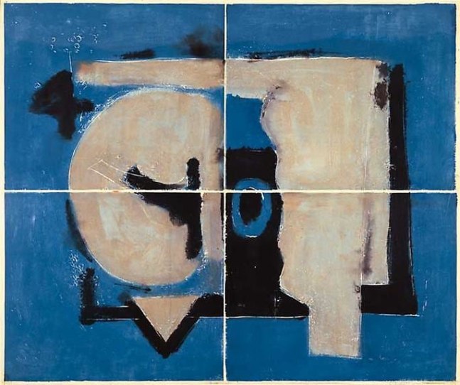 Inv# PP 4014 Untitled, 1972
Water Solube Printer&amp;#39;s Ink and Casein
on Handmade Japanese Paper
38 3/4 x 47 inches&amp;nbsp;&amp;nbsp;
98.4 x 119.4 cm