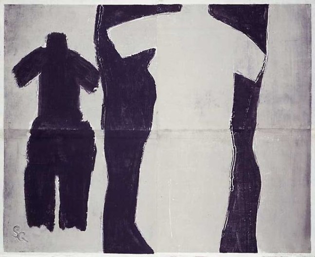 Inv# PP 4027 Untitled, c.1971
Water Solube Printer&amp;#39;s Ink and Casein
on Handmade Japanese Paper
39 1/4 x 49 1/4 inches&amp;nbsp;&amp;nbsp;
99.7 x 125.1 cm