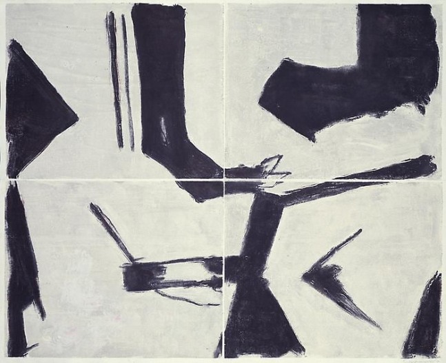 Untitled, PP 4003, c. 1972
Water Soluble Printer&amp;rsquo;s Ink and&amp;nbsp;Casein
on Handmade Japanese Paper
H:&amp;nbsp;39 1/4 x W: 49 inches