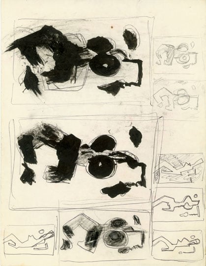 Inv# FV 15 Untitled, c. 1970s
Ball Point Ink, Graphite and India Ink
on Bond Paper
11 x 8.5 inches&amp;nbsp;&amp;nbsp;
27.9 x 21.6 cm