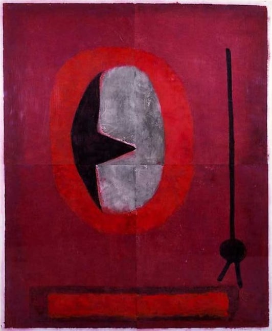 Inv# PP 4185 Untitled, 1979
Water Soluble Printer&amp;#39;s Ink and Casein
on Handmade Japanese Paper
48 1/4 x 38 7/8 inches&amp;nbsp;&amp;nbsp;
122.56 x 98.76 cm

Collection: Philip Morris Inc. / Altria Group