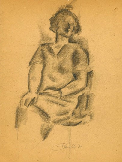 Inv# GDrP 008 Untitled, 1924
Graphite on Strathmore Paper
12 5/16 x 9 inches&amp;nbsp;&amp;nbsp;
31.27 x 22.86 cm