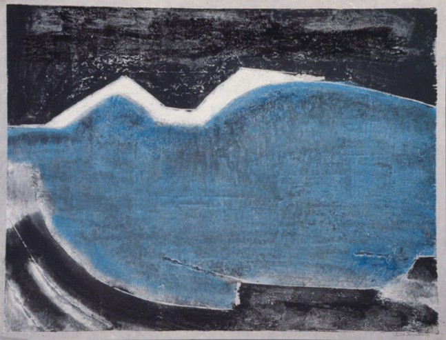 Untitled, PP 1039, c. 1971
Water Soluble Printer&amp;rsquo;s Ink and Casein
on Handmade Japanese Paper
​H:&amp;nbsp;22 7/8 x W: 31 1/8 inches