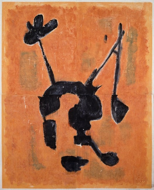 Untitled, PP 4067,&amp;nbsp;1973
Water Soluble Printer&amp;rsquo;s Ink and Casein
on Handmade Japanese Paper
H:&amp;nbsp;48 1/2 x W: 38 1/4 inches