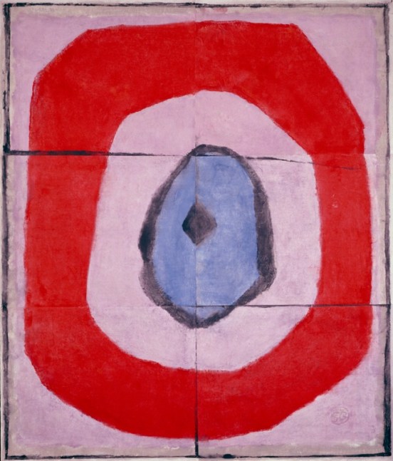 Untitled, PP 6006, 1981
Water Soluble Printer&amp;rsquo;s Ink and Casein
on Handmade Japanese Paper
H:&amp;nbsp;57 3/4 x W: 48 3/4 inches