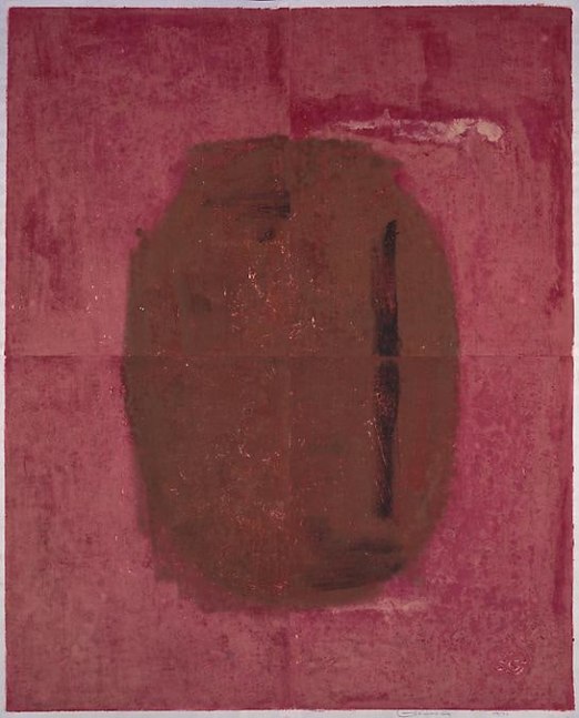Untitled, PP 4153, c. 1977
Water Soluble Printer&amp;rsquo;s Ink and Casein
on Handmade Japanese Paper
H:&amp;nbsp;48 7/8 x W: 38 1/2 inches