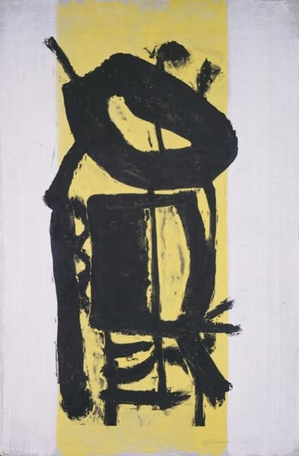 Untitled, PP 1001, c. 1971
Water Soluble Printer&amp;rsquo;s Ink and Casein
on Handmade Japanese Paper
H:&amp;nbsp;31 x W: 23 3/16 inches