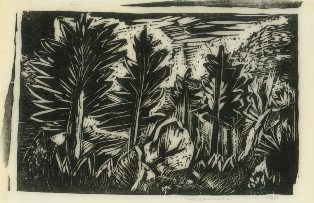 Sam Glankoff: Woodcuts And Monoprints, 1925-1965