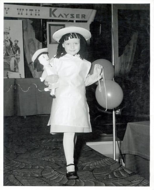 A young girl and her matching Impulse Items Doll
c. 1950s-1960s