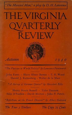 VIRGINIA QUARTERLY REVIEW