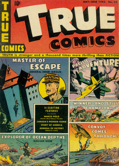 Sam Glankoff
True Comics Magazine, 1943
Newsprint
10 5/16 x 7 1/2 inches
26.19 x 19.05 cm
Unsigned
Inv# CS 0121