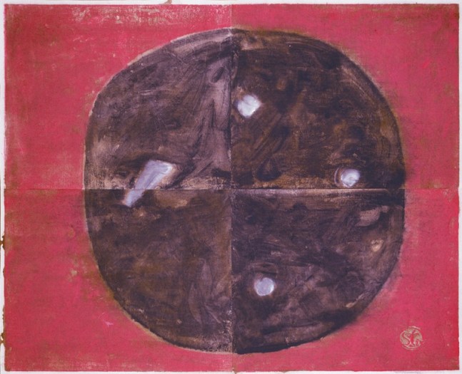 Untitled, PP 4182, 1979
Water Soluble Printer&amp;rsquo;s Ink and Casein
​​​​​​​on Handmade Japanese Paper
H:&amp;nbsp;38 3/4 x W: 48 1/4 inches