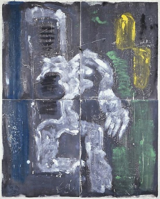 Untitled, PP 4023, 1971
Water Soluble Printer&amp;rsquo;s Ink and&amp;nbsp;Casein
on Handmade Japanese Paper
H:&amp;nbsp;48 3/4 x W: 38 3/4 inches