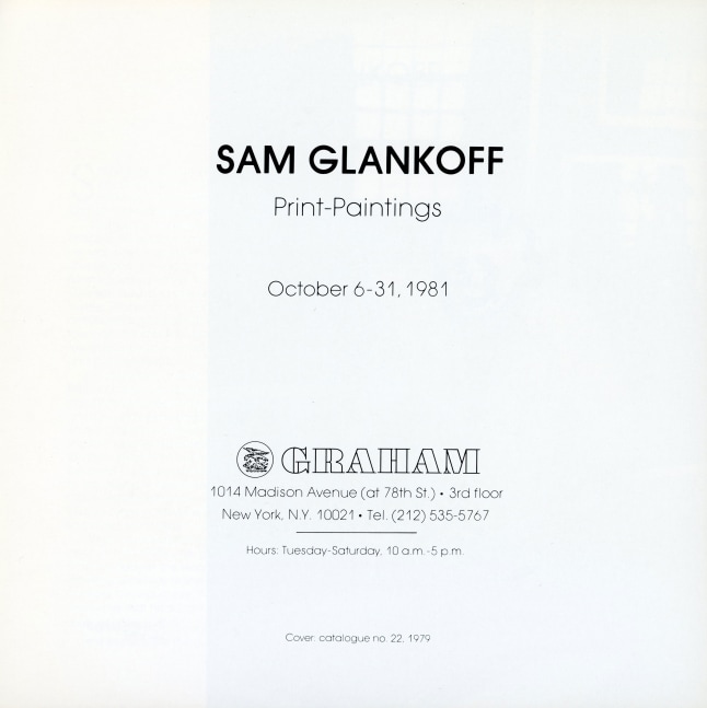 Graham Gallery Catalog