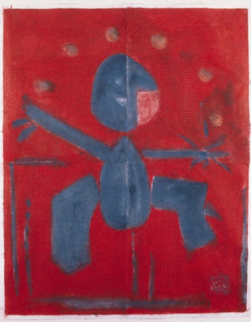 Untitled, PP 4203,&amp;nbsp;1981
Water Soluble Printer&amp;rsquo;s Ink and Casein
​​​​​​​on Handmade Japanese Paper
H:&amp;nbsp;48 3/4 x W: 39 inches

&amp;nbsp;