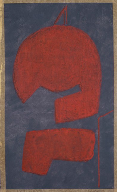 Untitled, PP 1023,&amp;nbsp;1971
Water Soluble Printer&amp;#39;s Ink and Casein
on Paper
​H:&amp;nbsp;29 1/2 x W: 17 1/2 inches