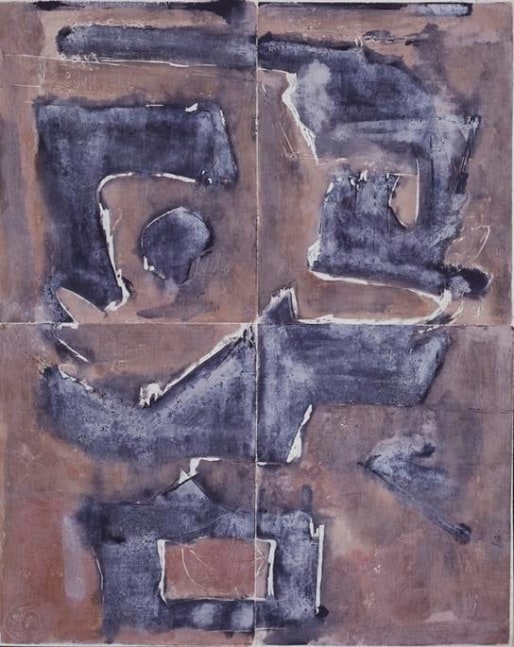 Inv# PP 4045 Untitled, 1976
Water Soluble Printer&amp;#39;s Ink and Casein
on Handmade Japanese Paper
48 1/8 x 38 inches
122.25 x 96.52 cm