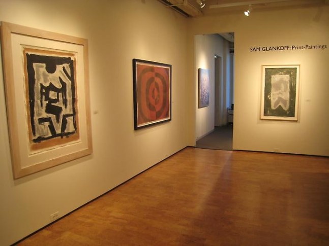 Sam Glankoff: Print-paintings