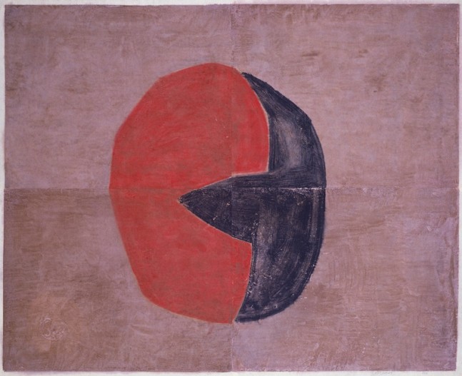 Untitled, PP 4148, 1977
Water Soluble Printer&amp;rsquo;s Ink and Casein
on Handmade Japanese Paper
H:&amp;nbsp;38 7/8 x W: 48 1/2 inches
