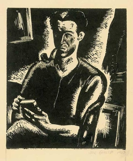 Inv# RBWWdC 0402-23-2 Untitled, c.1923
Oil Based Printer&amp;#39;s Ink / Woodcut
on Handmade Japanese Wove Paper
6 1/4 x 5 1/4 inches&amp;nbsp;&amp;nbsp;
15.88 x 13.34 cm

Private Collection