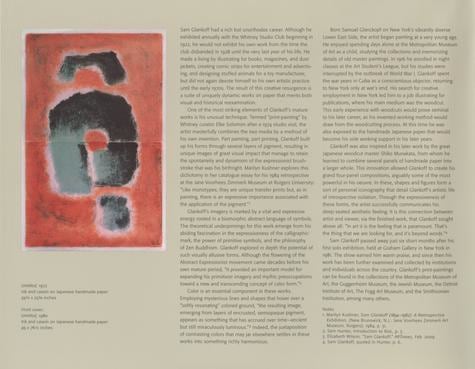 Sam Glankoff At Hollis Taggart Galleries