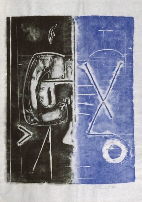 Untitled,&amp;nbsp;AWdC-CM 1906,&amp;nbsp;c.1950s
Water Soluble Printer&amp;#39;s Ink
on Japanese Paper
H:&amp;nbsp;17 3/8 x W: 12 3/8 inches&amp;nbsp;