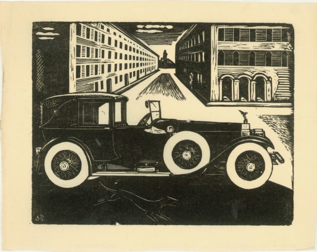 Untitled, WdCI 03502, c. 1920s-1930s
Linocut/ Woodcut
on Handmade Japanese Paper
H: 6 3/16 x W: 8 inches
&amp;nbsp;