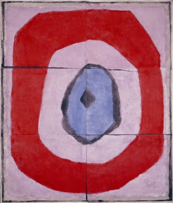 Untitled, PP 6006,&amp;nbsp;1981
Water Soluble Printer&amp;rsquo;s Ink and Casein
on Handmade Japanese Paper
H:&amp;nbsp;57 3/4 x W: 48 3/4 inches