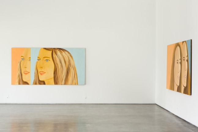 Alex Katz. Splits. 2018. Installation view. Pedro Albornoz