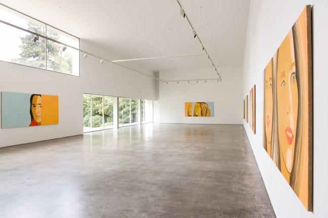 Alex Katz. Splits. 2018. Installation view. Pedro Albornoz