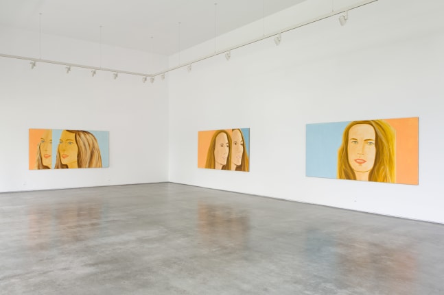 Alex Katz. Splits. 2018. Installation view. Pedro Albornoz