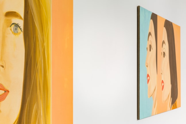 Alex Katz. Splits. 2018. Installation view. Pedro Albornoz