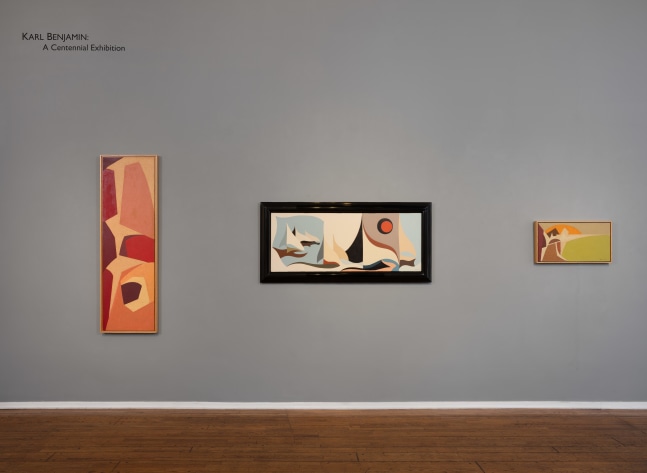 Karl Benjamin: A Centennial Exhibition