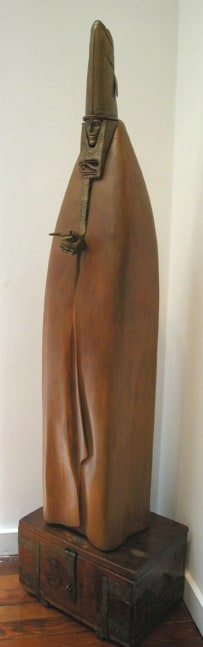 Cecilia Miguez

The False Bishop - Mother Superior, 1997
bronze, wood (fish by Cranston Montgomery)

80 x 20 x 14 inches