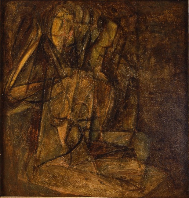 Figure, 1918-1920

oil on board

21 x 19 3/4 inches; 53.3 x 50.2 cm