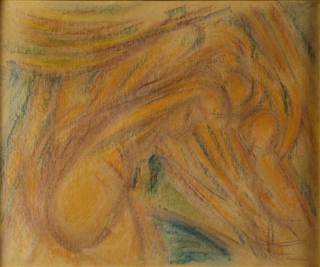 Mother and Child (Kinetic Study), circa 1918&amp;nbsp;&amp;nbsp;&amp;nbsp;&amp;nbsp;

pastel and watercolor on carton

20 x 24 inches; 50.8 x 61 cm