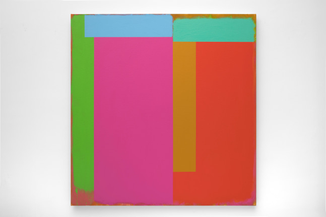 Doug Ohlson (1936-2010)&amp;nbsp;
Marker/ California, 1986
acrylic on canvas
60 x 62 inches; 152.4 x 157.5 centimeters
LSFA# 12454