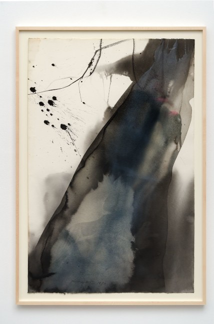 Matsumi Kanemitsu (1922-1992)&amp;nbsp;

Untitled, 1970

sumi ink and watercolor on paper
43 3/4 x 29 1/4 inches; 111.1 x 74.3 centimeters
LSFA# 13955