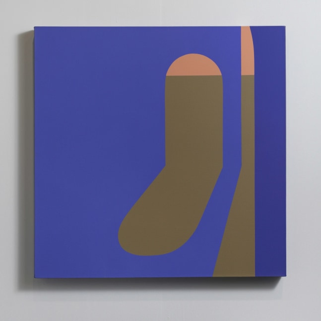 Helen Lundeberg (1908-1999) Untitled, 1964-1969     acrylic on canvas 36 x 36 inches;  91.4 x 91.4 centimeters LSFA# 10266
