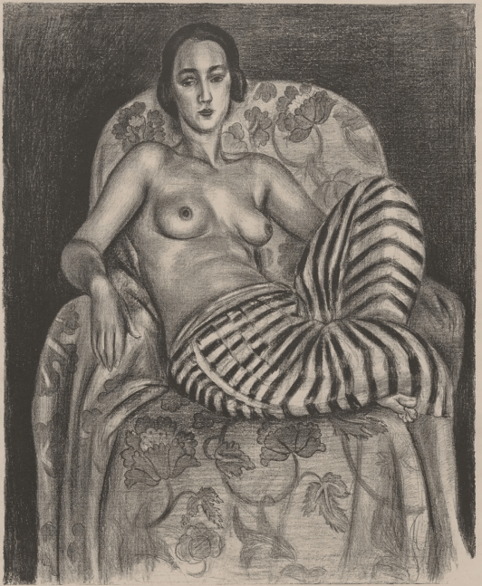 Henri Matisse

Grande odalisque &amp;agrave; la culotte bayad&amp;egrave;re, 1925