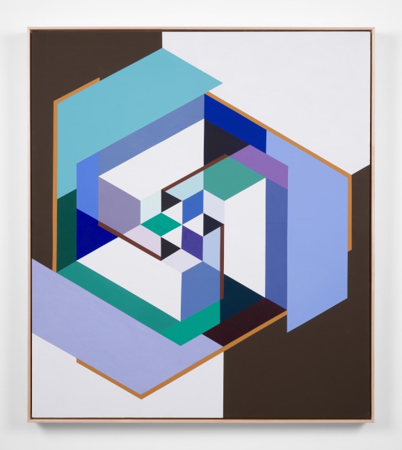 Mark Leonard (b. 1954)
Untitled, c. 1975
acrylic on canvas
48 x 42 inches;  121.9 x 106.7 centimeters
LSFA# 16311