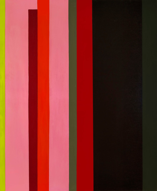 Lorser Feitelson (1898-1978)

Magical Space Forms: Stripes, 1954

oil on canvas

60 x 50 inches; 152.4 x 127.0 centimeters

LSFA# 64&amp;nbsp;&amp;nbsp;&amp;nbsp;&amp;nbsp;&amp;nbsp;