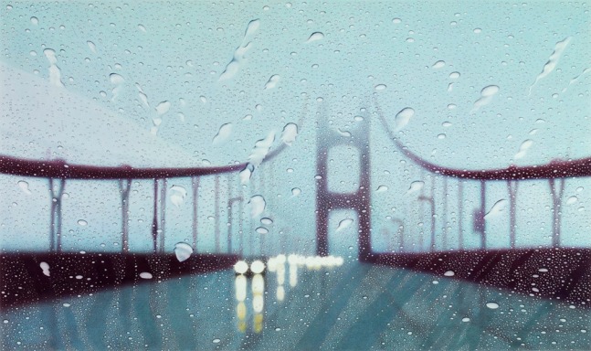 Elizabeth Patterson (b. 1954) Golden Gate Bridge, San Francisco, 2011     colored pencil, graphite and solvent on Strathmore Bristol Vellum 26 x 38 inches;  66 x 96.5 centimeters LSFA# 12037