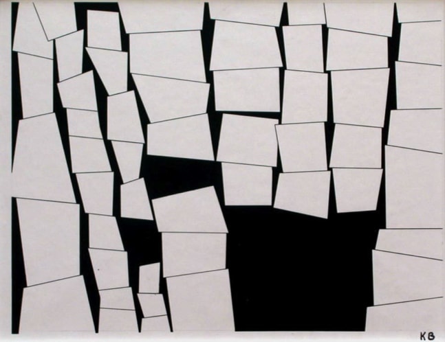 Untitled, 1957

India ink on paper

10 3/4 x 13 5/8 inches